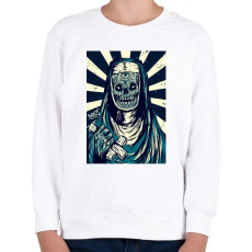 PRINTFASHION BeastDesign - Gyerek pulóver - Fehér