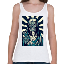 PRINTFASHION BeastDesign - Női atléta - Fehér női trikó