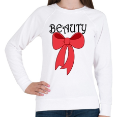 PRINTFASHION Beauty - Női pulóver - Fehér