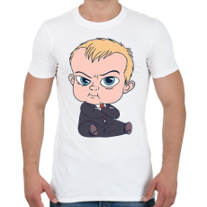 PRINTFASHION Bébi Úr - Férfi póló - Fehér