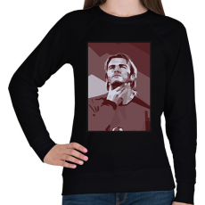 PRINTFASHION Beckham - Női pulóver - Fekete
