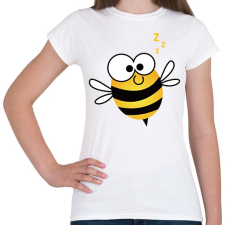 PRINTFASHION bee - Női póló - Fehér női póló