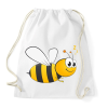 PRINTFASHION bee - Sportzsák, Tornazsák - Fehér