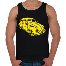 PRINTFASHION beetle - Férfi atléta - Fekete