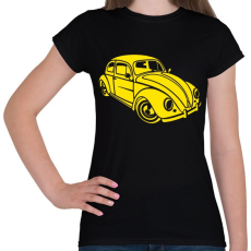 PRINTFASHION beetle - Női póló - Fekete