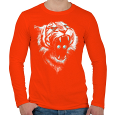 PRINTFASHION Befolyás ereje - Férfi hosszú ujjú póló - Narancs