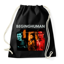 PRINTFASHION BEGINGHUMAN - Sportzsák, Tornazsák - Fekete tornazsák