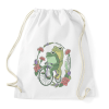 PRINTFASHION Béka pár biciklin - Sportzsák, Tornazsák - Fehér