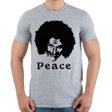 PRINTFASHION béke - Férfi póló - Sport szürke férfi póló