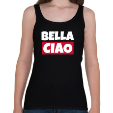 PRINTFASHION BELLA CIAO - Női atléta - Fekete