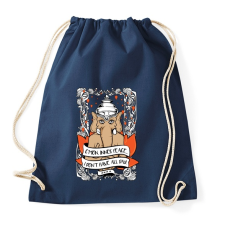 PRINTFASHION Belső béke - Sportzsák, Tornazsák - Sötétkék tornazsák