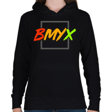 PRINTFASHION BeMyEx - Női kapucnis pulóver - Fekete női pulóver, kardigán