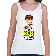 PRINTFASHION Ben ten - Női atléta - Fehér