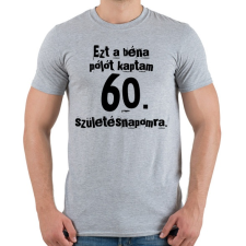 PRINTFASHION Béna póló születésnapra - Férfi póló - Sport szürke férfi póló