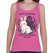 PRINTFASHION Beneath the Fluff - Női atléta - Rózsaszín női trikó