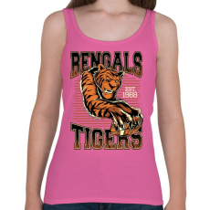 PRINTFASHION Bengáli tigris - Női atléta - Rózsaszín