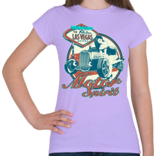 PRINTFASHION Benzin - Női póló - Viola női póló