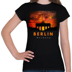 PRINTFASHION berlin - Női póló - Fekete