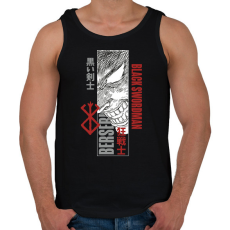 PRINTFASHION berserk - Férfi atléta - Fekete