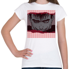 PRINTFASHION BERSERK GUTS - Női póló - Fehér