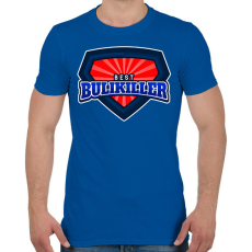 PRINTFASHION BEST BULIKILLER - Férfi póló - Királykék