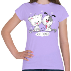 PRINTFASHION best frends - Női póló - Viola
