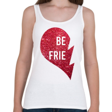 PRINTFASHION Best friends - left - Női atléta - Fehér