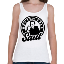 PRINTFASHION Better Call Saul - Női atléta - Fehér női trikó