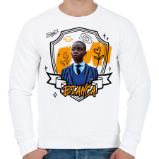 PRINTFASHION Bianca firka - Férfi pulóver - Fehér férfi pulóver, kardigán