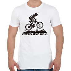 PRINTFASHION bicajos - Férfi póló - Fehér