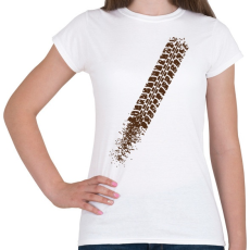 PRINTFASHION Biciklinyom - Női póló - Fehér