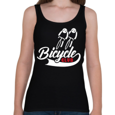 PRINTFASHION Bicycle Club - Női atléta - Fekete