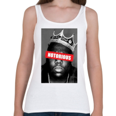 PRINTFASHION Biggie Smalls  - Női atléta - Fehér