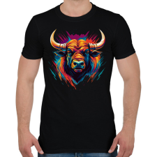 PRINTFASHION Bika  - Férfi póló - Fekete férfi póló