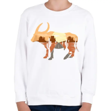 PRINTFASHION Bika - Gyerek pulóver - Fehér