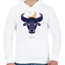 PRINTFASHION Bika minta - Férfi kapucnis pulóver - Fehér női pulóver, kardigán
