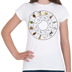 PRINTFASHION Bika - Női póló - Fehér