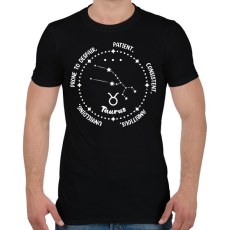 PRINTFASHION Bika tulajdonságok - Férfi póló - Fekete