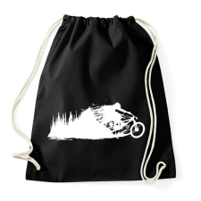 PRINTFASHION Biker Custom - Sportzsák, Tornazsák - Fekete tornazsák