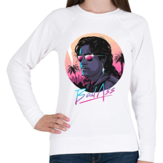 PRINTFASHION Billy Stranger Things - Női pulóver - Fehér