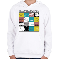 PRINTFASHION Bingo Legénybúcsúhoz - Gyerek kapucnis pulóver - Fehér gyerek pulóver, kardigán