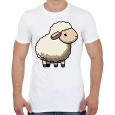 PRINTFASHION Birka - Férfi póló - Fehér