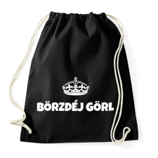 PRINTFASHION BIRTHDAY GIRL - Sportzsák, Tornazsák - Fekete tornazsák