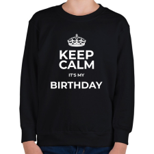 PRINTFASHION BIRTHDAY - Gyerek pulóver - Fekete gyerek pulóver, kardigán