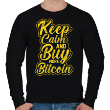PRINTFASHION BITCOIN 4 EVER 12 - Férfi pulóver - Fekete női pulóver, kardigán