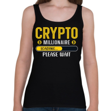 PRINTFASHION BITCOIN 4 EVER 2 - Női atléta - Fekete női trikó