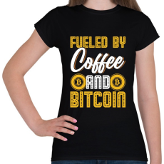 PRINTFASHION BITCOIN 4 EVER 39 - Női póló - Fekete