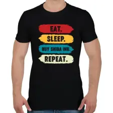 PRINTFASHION BITCOIN 4 EVER 45 - Férfi póló - Fekete férfi póló