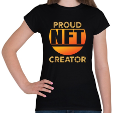 PRINTFASHION BITCOIN 4 EVER 60 - Női póló - Fekete női póló