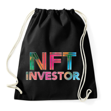 PRINTFASHION BITCOIN 4 EVER 63 - Sportzsák, Tornazsák - Fekete tornazsák